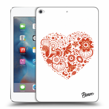 Picasee silikonski prozorni ovitek za Apple iPad mini 4 - Big heart