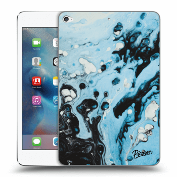 Picasee silikonski prozorni ovitek za Apple iPad mini 4 - Organic blue
