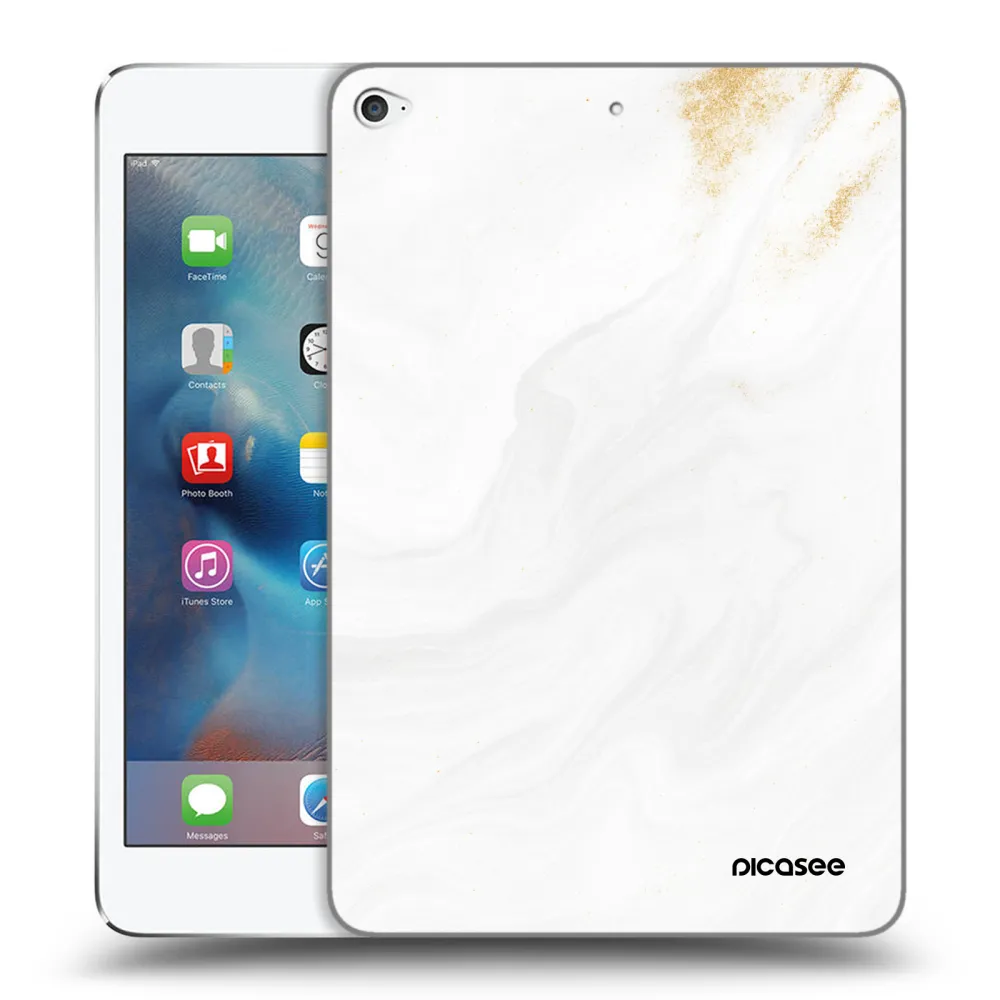 Picasee silikonski prozorni ovitek za Apple iPad mini 4 - White