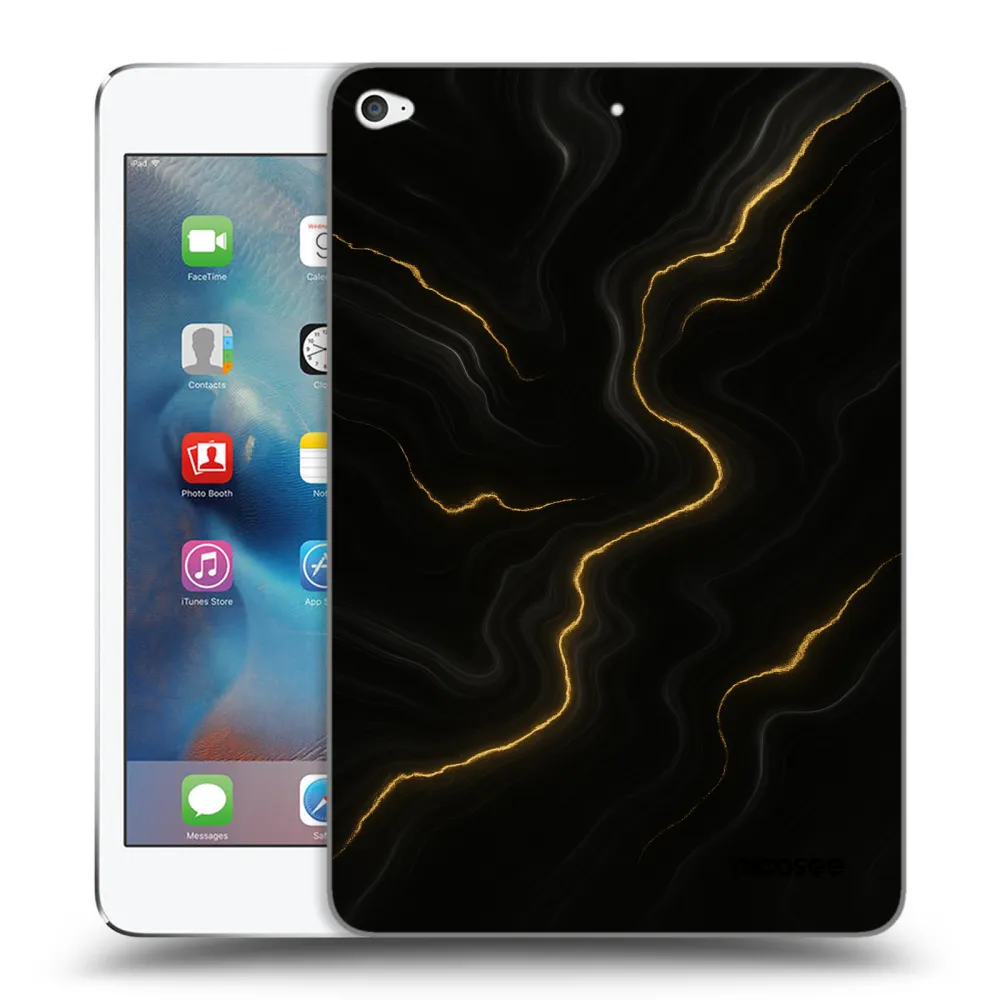 Picasee silikonski prozorni ovitek za Apple iPad mini 4 - Thunder