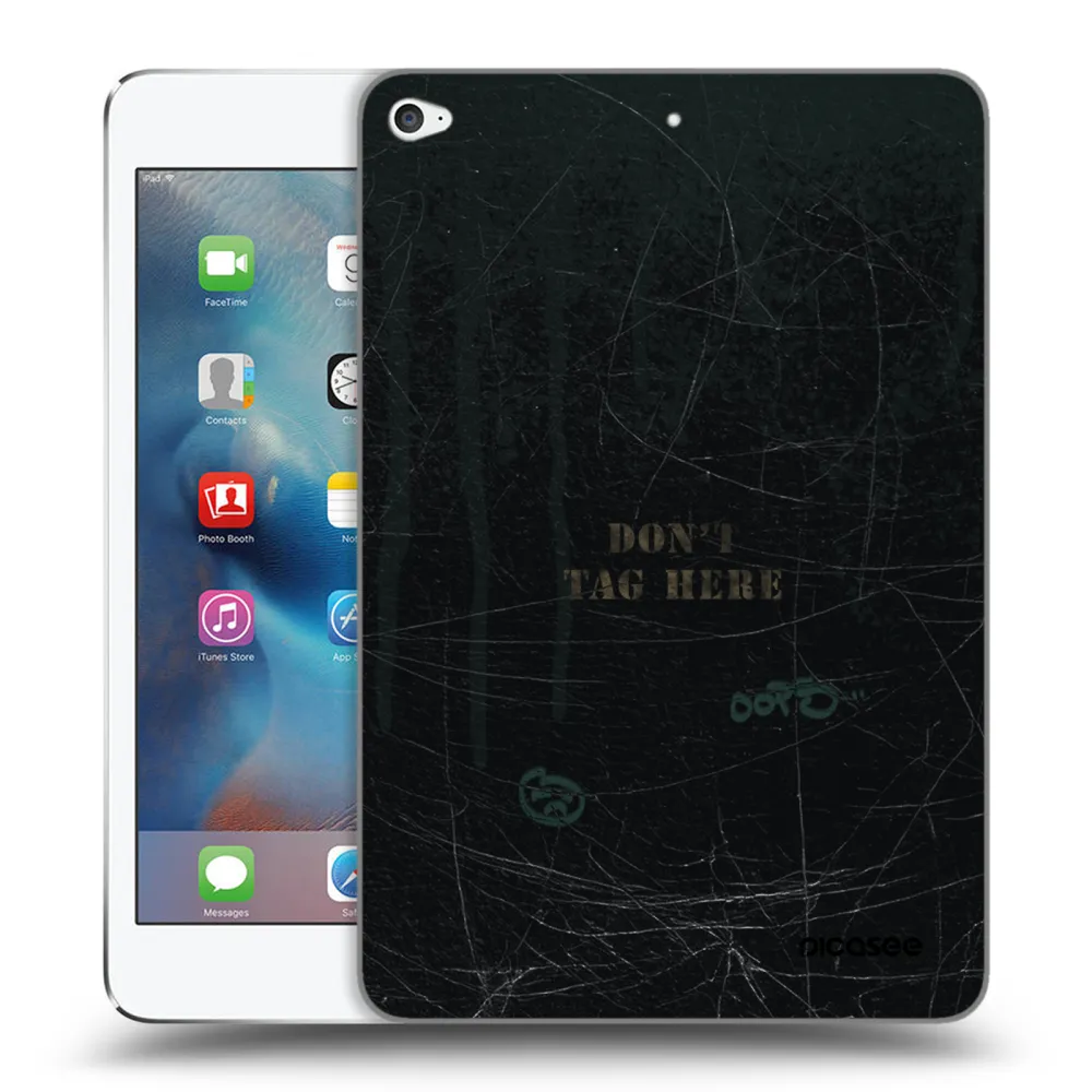 Picasee silikonski prozorni ovitek za Apple iPad mini 4 - DON´T TAG