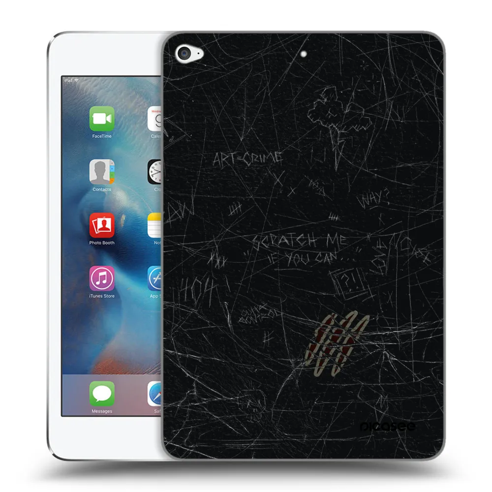 Picasee silikonski prozorni ovitek za Apple iPad mini 4 - SCRATCH