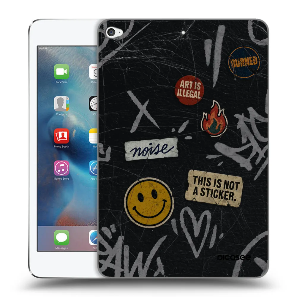 Picasee silikonski prozorni ovitek za Apple iPad mini 4 - STICKERS x TAGS