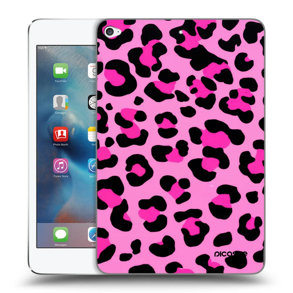 Picasee silikonski prozorni ovitek za Apple iPad mini 4 - Pink Tiger