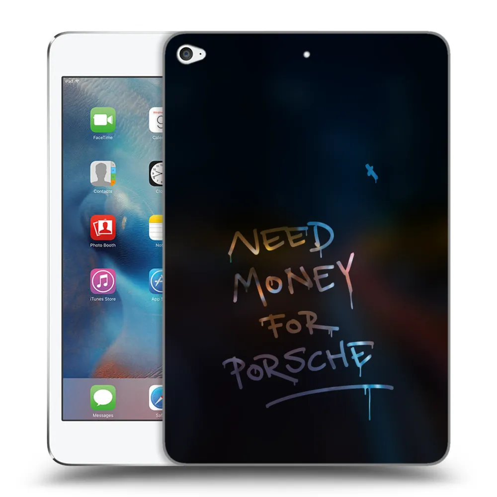 Picasee silikonski prozorni ovitek za Apple iPad mini 4 - Neon Nights