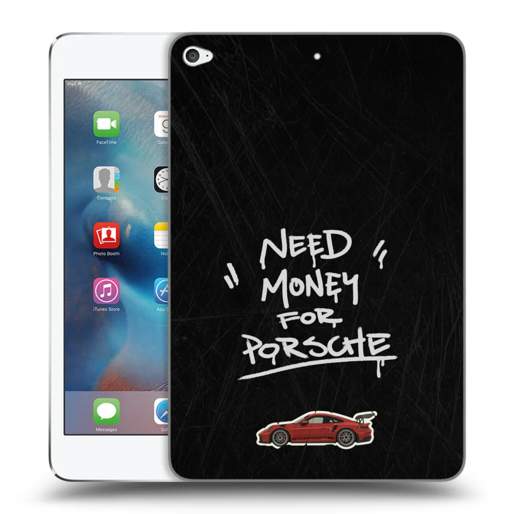 Picasee silikonski prozorni ovitek za Apple iPad mini 4 - Dark Racer