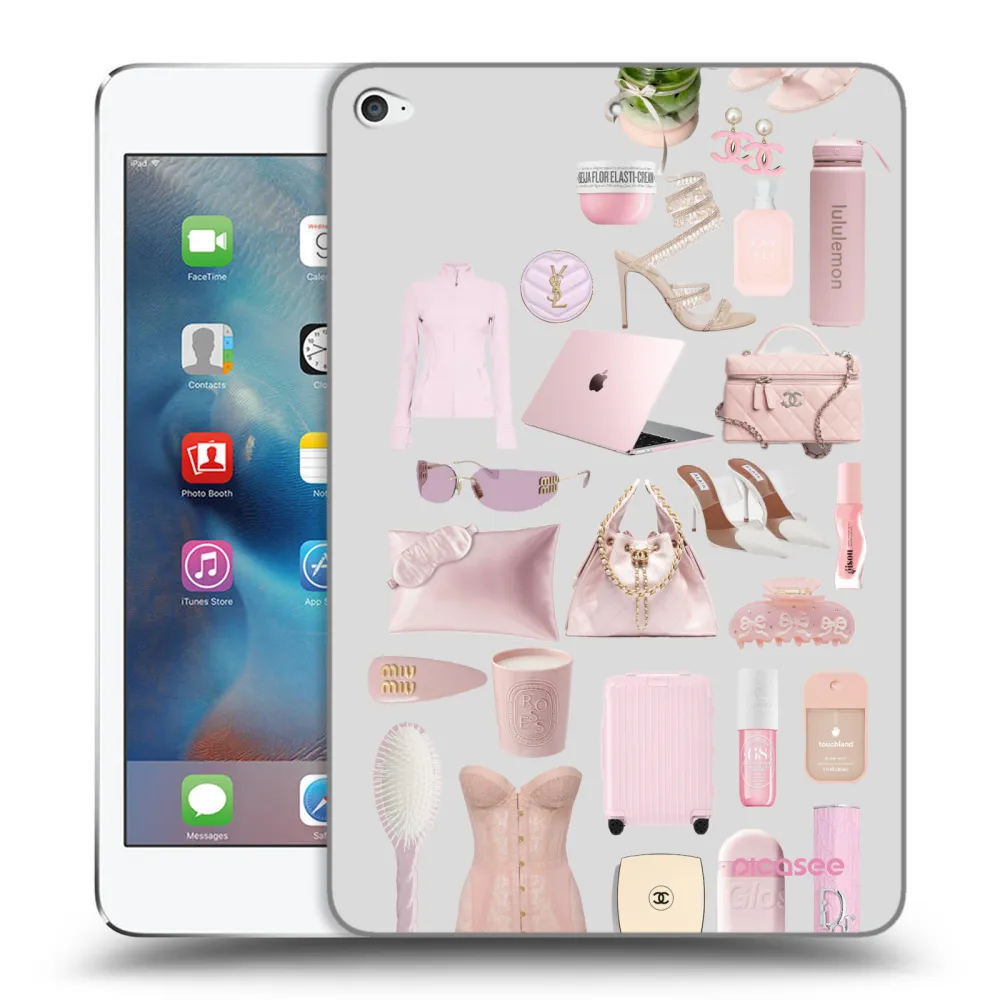 Picasee silikonski prozorni ovitek za Apple iPad mini 4 - Glam Babe