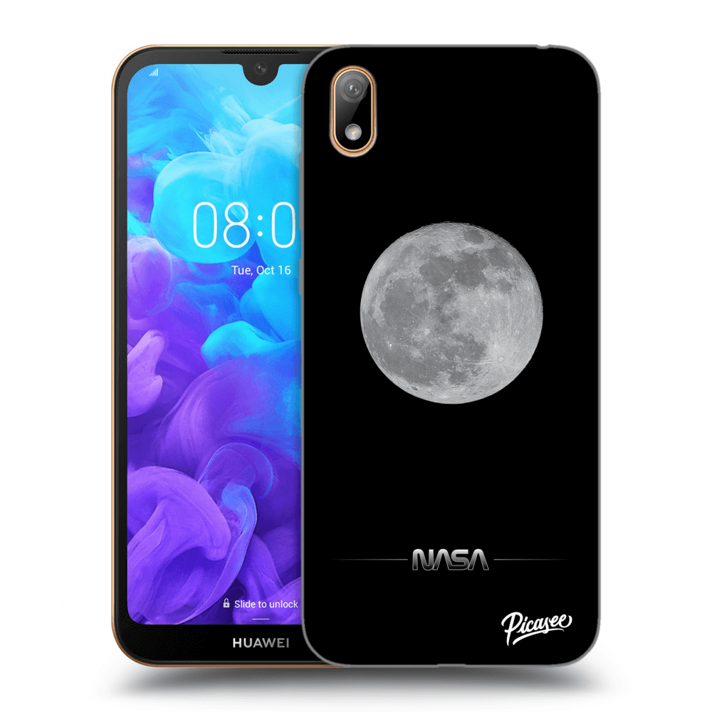 Picasee silikonski prozorni ovitek za Huawei Y5 2019 - Moon Minimal