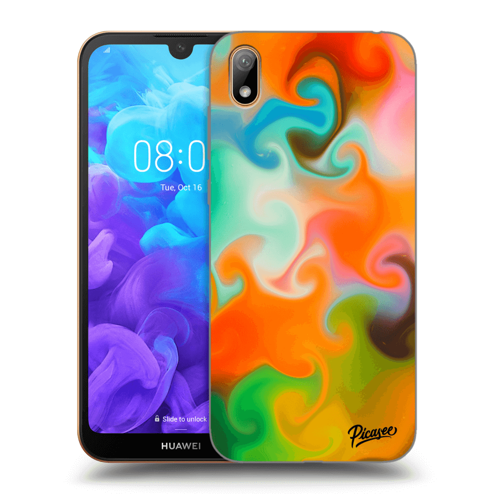 Picasee silikonski prozorni ovitek za Huawei Y5 2019 - Juice