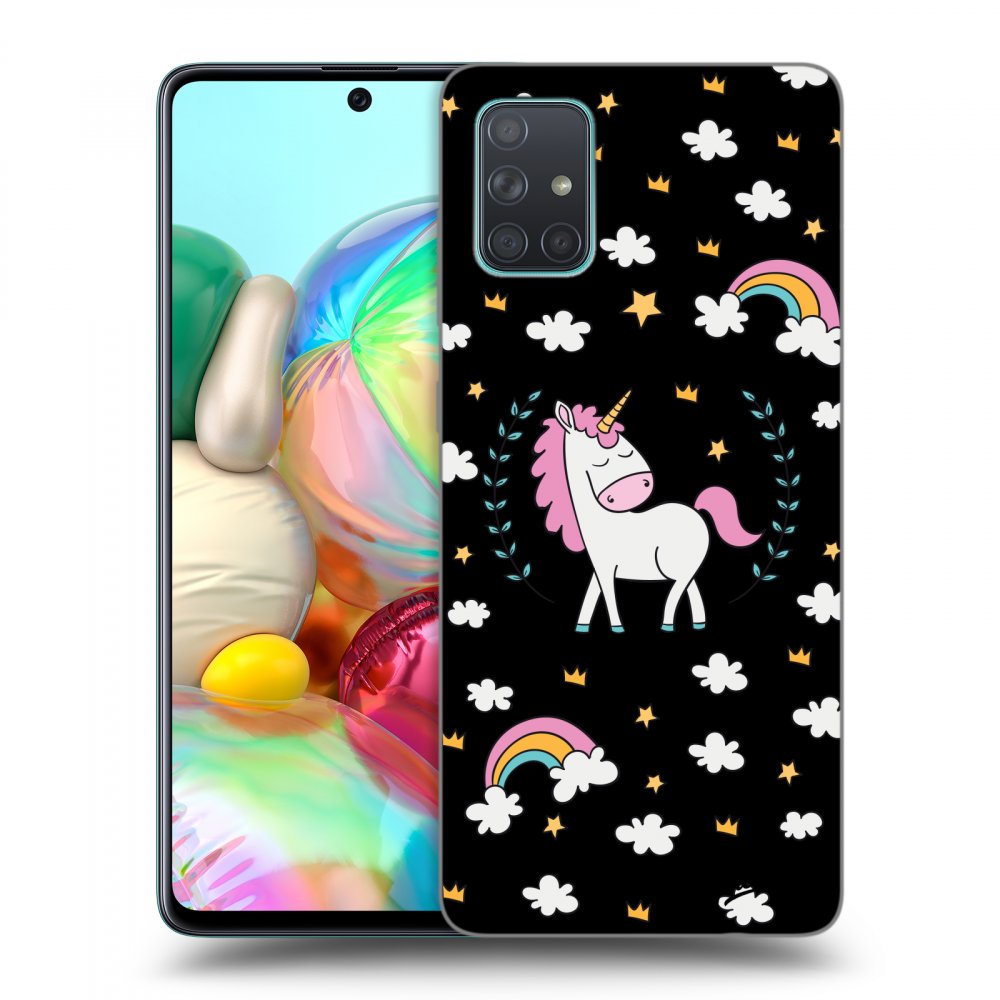 Picasee ULTIMATE CASE za Samsung Galaxy A71 A715F - Unicorn star heaven