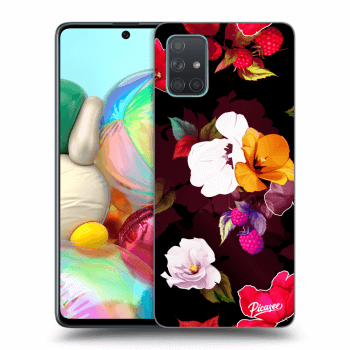 Picasee ULTIMATE CASE za Samsung Galaxy A71 A715F - Flowers and Berries