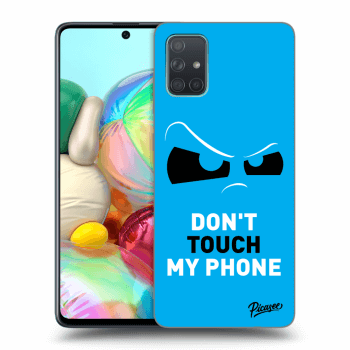 Ovitek za Samsung Galaxy A71 A715F - Cloudy Eye - Blue