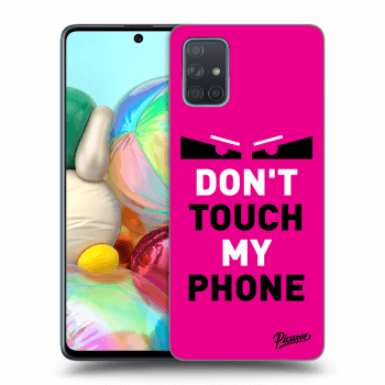 Ovitek za Samsung Galaxy A71 A715F - Shadow Eye - Pink