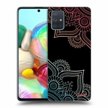 Ovitek za Samsung Galaxy A71 A715F - Flowers pattern