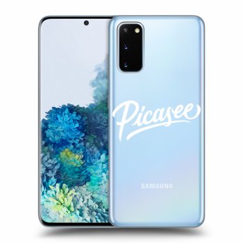 Picasee silikonski prozorni ovitek za Samsung Galaxy S20 G980F - Picasee - White