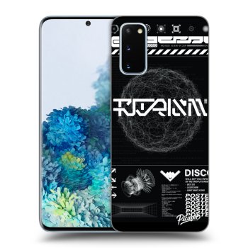 Picasee silikonski prozorni ovitek za Samsung Galaxy S20 G980F - BLACK DISCO