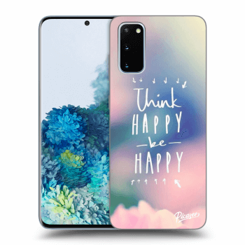 Ovitek za Samsung Galaxy S20 G980F - Think happy be happy