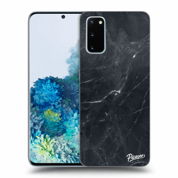 Picasee ULTIMATE CASE za Samsung Galaxy S20 G980F - Black marble