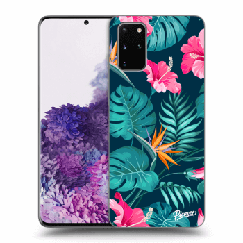 Ovitek za Samsung Galaxy S20+ G985F - Pink Monstera