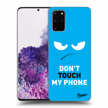 Ovitek za Samsung Galaxy S20+ G985F - Angry Eyes - Blue