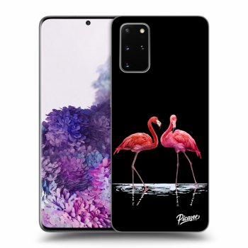 Picasee ULTIMATE CASE za Samsung Galaxy S20+ G985F - Flamingos couple