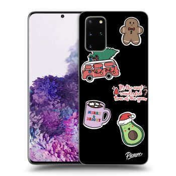 Ovitek za Samsung Galaxy S20+ G985F - Christmas Stickers