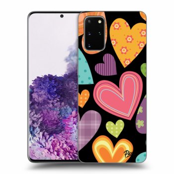 Ovitek za Samsung Galaxy S20+ G985F - Colored heart