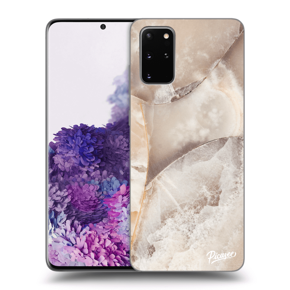 Picasee ULTIMATE CASE za Samsung Galaxy S20+ G985F - Cream marble