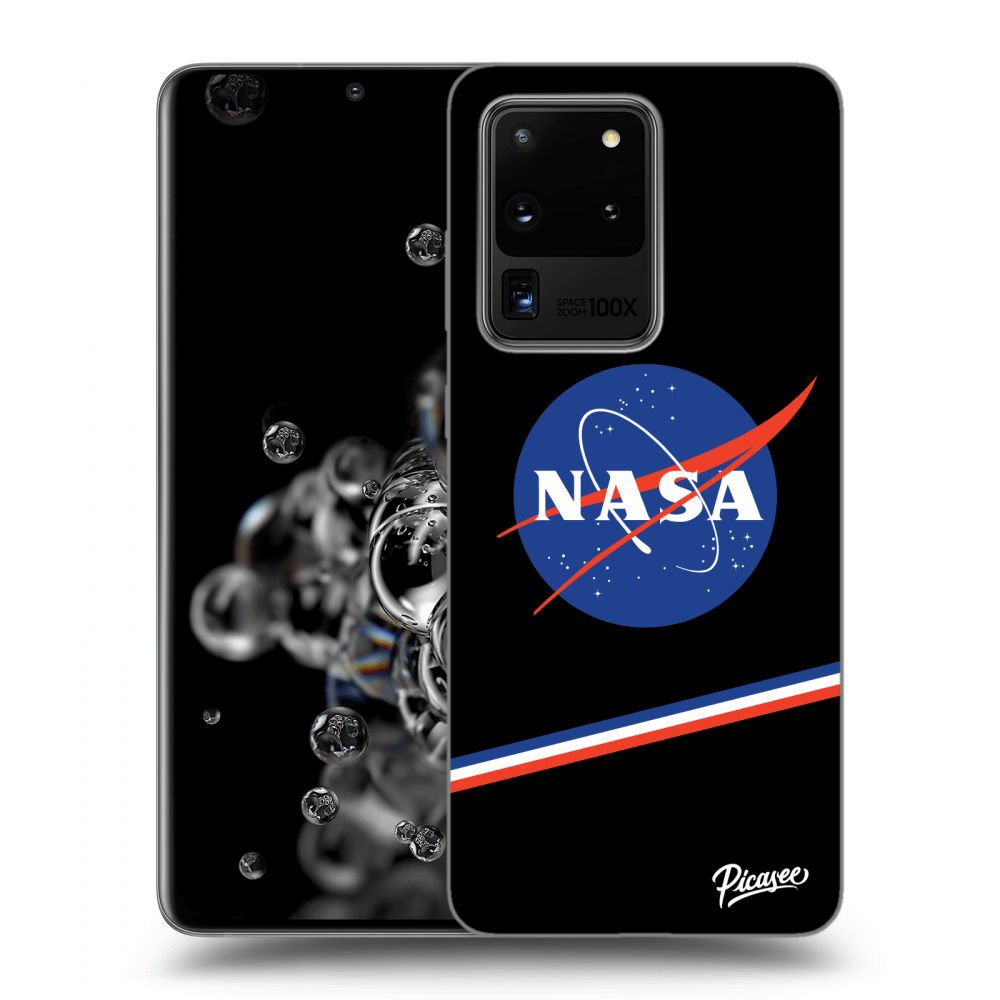 Picasee silikonski črni ovitek za Samsung Galaxy S20 Ultra 5G G988F - NASA Original