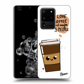 Ovitek za Samsung Galaxy S20 Ultra 5G G988F - Cute coffee