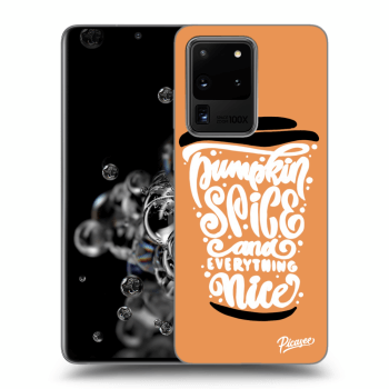 Ovitek za Samsung Galaxy S20 Ultra 5G G988F - Pumpkin coffee