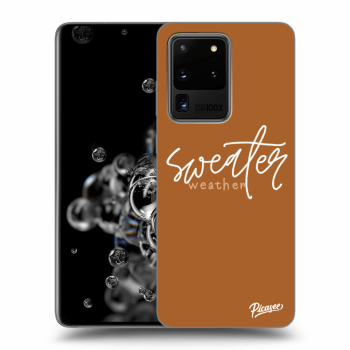 Ovitek za Samsung Galaxy S20 Ultra 5G G988F - Sweater weather