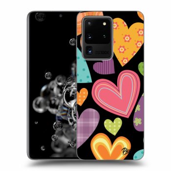 Ovitek za Samsung Galaxy S20 Ultra 5G G988F - Colored heart