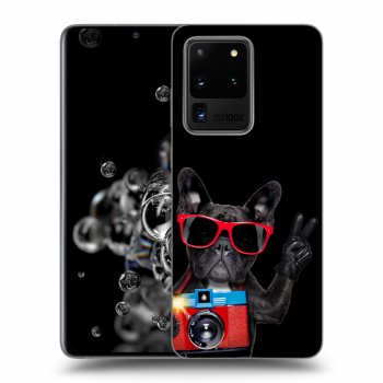 Ovitek za Samsung Galaxy S20 Ultra 5G G988F - French Bulldog