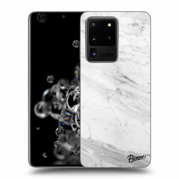 Ovitek za Samsung Galaxy S20 Ultra 5G G988F - White marble