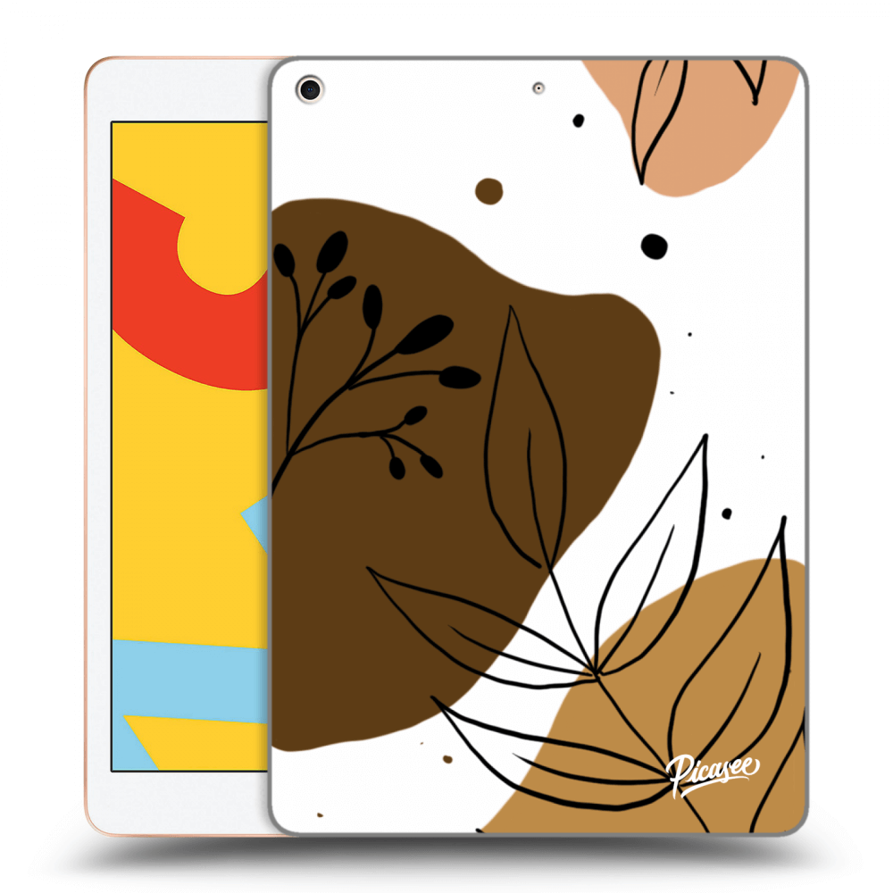 Picasee silikonski črni ovitek za Apple iPad 10.2" 2019 (7. gen) - Boho style