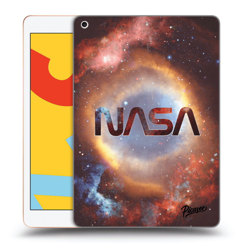 Picasee silikonski črni ovitek za Apple iPad 10.2" 2019 (7. gen) - Nebula