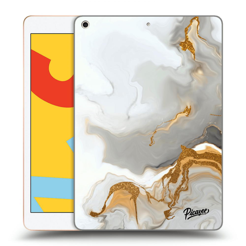 Picasee silikonski prozorni ovitek za Apple iPad 10.2" 2019 (7. gen) - Her