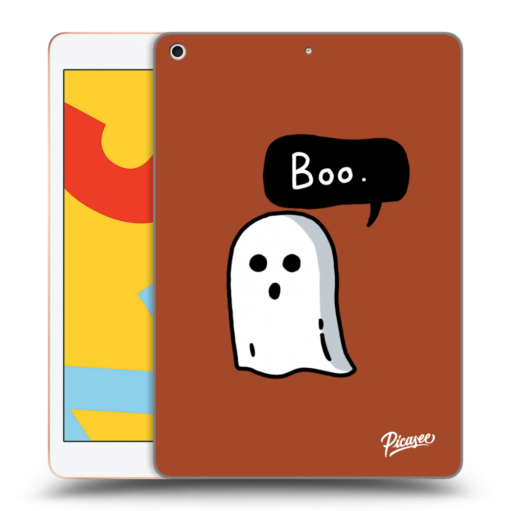 Picasee silikonski prozorni ovitek za Apple iPad 10.2" 2019 (7. gen) - Boo