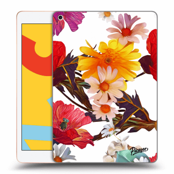 Picasee silikonski prozorni ovitek za Apple iPad 10.2" 2019 (7. gen) - Meadow