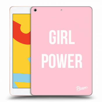 Picasee silikonski prozorni ovitek za Apple iPad 10.2" 2019 (7. gen) - Girl power