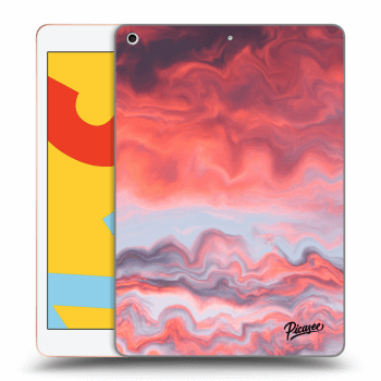 Picasee silikonski prozorni ovitek za Apple iPad 10.2" 2019 (7. gen) - Sunset