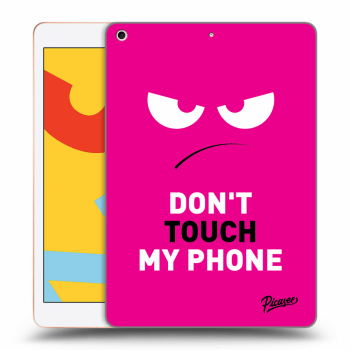 Ovitek za Apple iPad 10.2" 2019 (7. gen) - Angry Eyes - Pink
