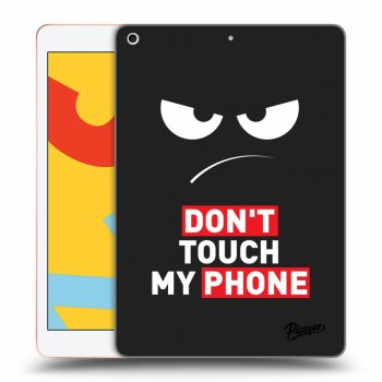 Ovitek za Apple iPad 10.2" 2019 (7. gen) - Angry Eyes - Transparent