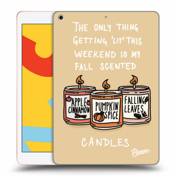 Ovitek za Apple iPad 10.2" 2019 (7. gen) - Candles