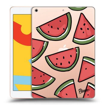 Picasee silikonski prozorni ovitek za Apple iPad 10.2" 2019 (7. gen) - Melone