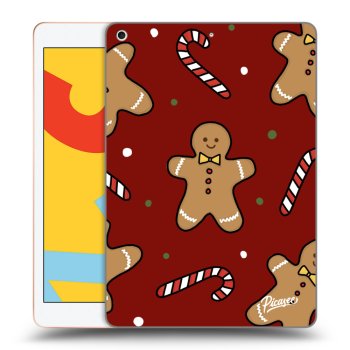 Picasee silikonski prozorni ovitek za Apple iPad 10.2" 2019 (7. gen) - Gingerbread 2