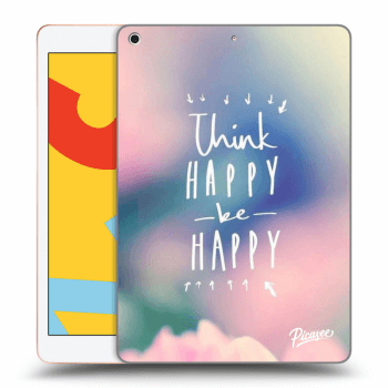 Ovitek za Apple iPad 10.2" 2019 (7. gen) - Think happy be happy
