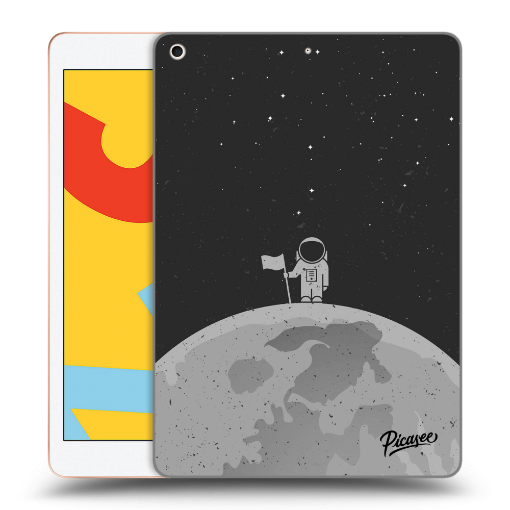Picasee silikonski prozorni ovitek za Apple iPad 10.2" 2019 (7. gen) - Astronaut