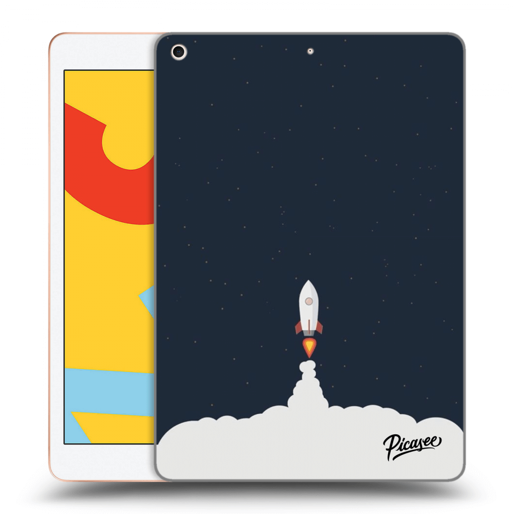 Picasee silikonski črni ovitek za Apple iPad 10.2" 2019 (7. gen) - Astronaut 2